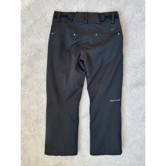 Obermeyer Ladies Insulated Black Ski Snow Pants Size 8 Style 7673 Adjustable Wai - Picture 10 of 16